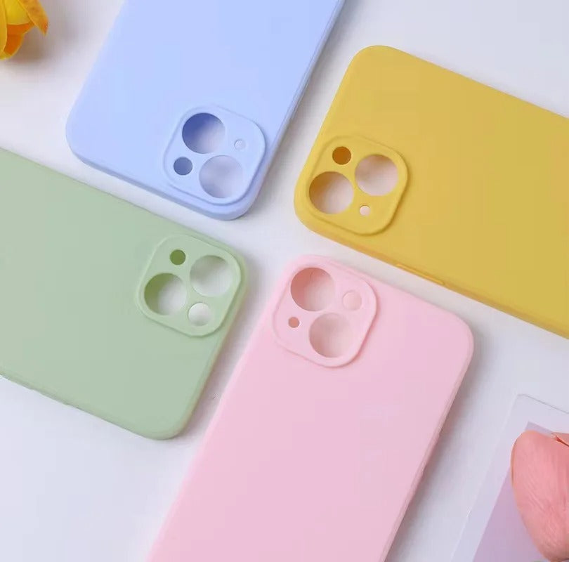 Mjukt bakstycke Silikon iphone fodral