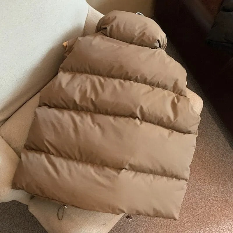 Varm dunväst för kvinnor