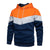 Patchwork Fleece Hoodie för män