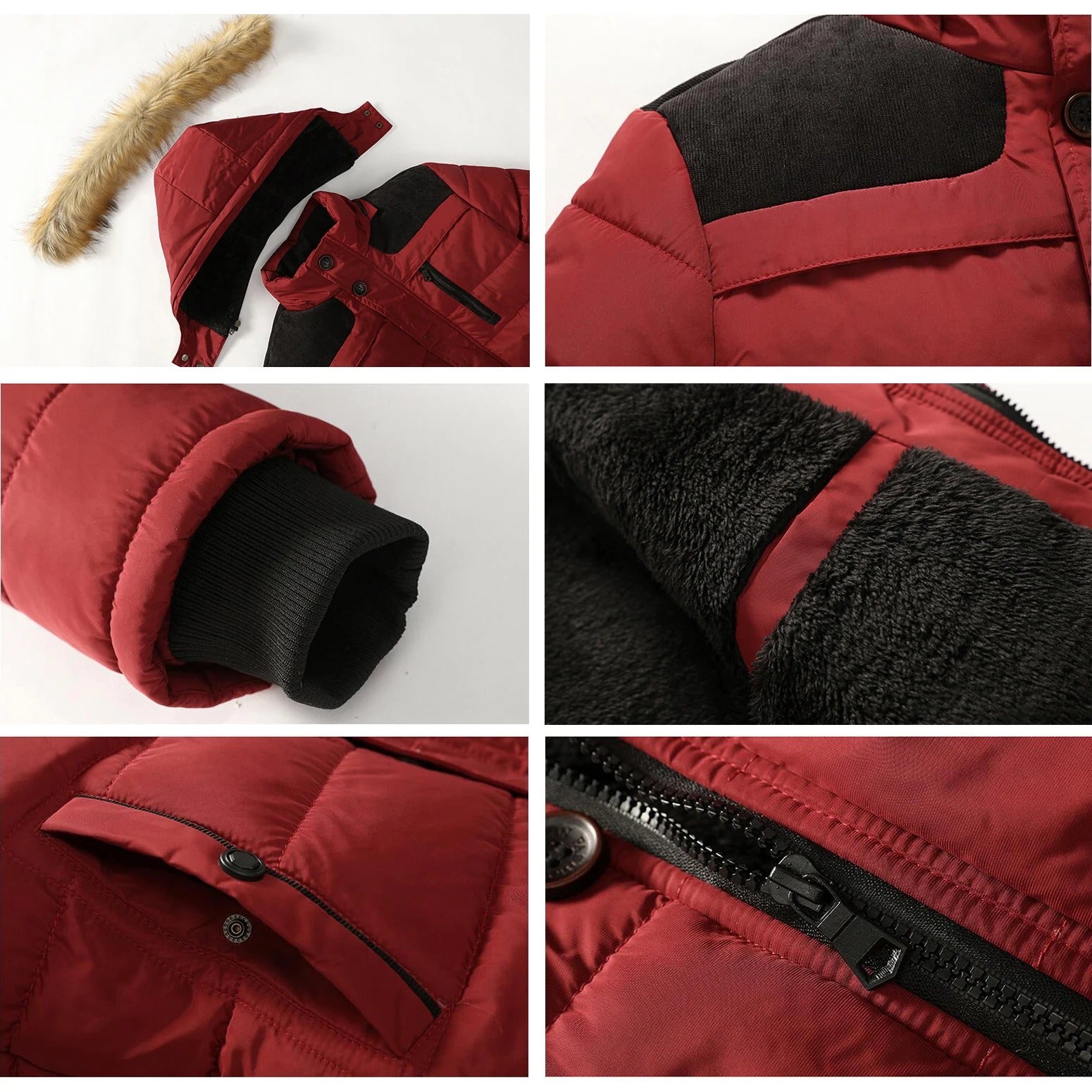 Fleece pälsdun Sparka för män