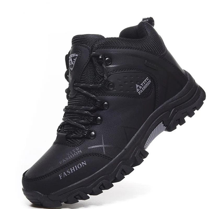 Vattentäta sneakers i läder för män