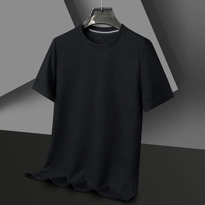 Våfflad T-shirt för män