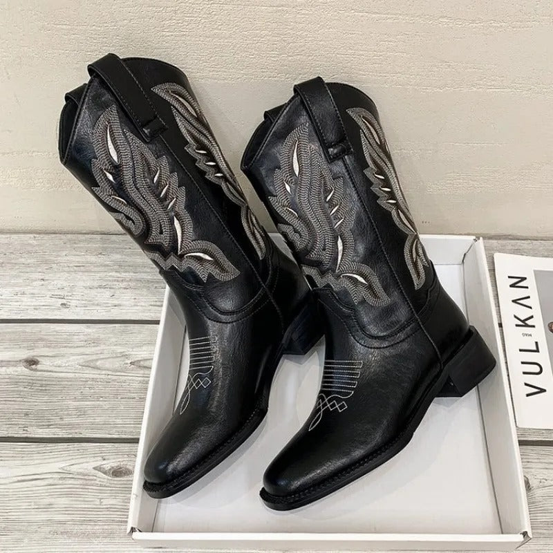 Dam Vintage Broderade Cowboyboots