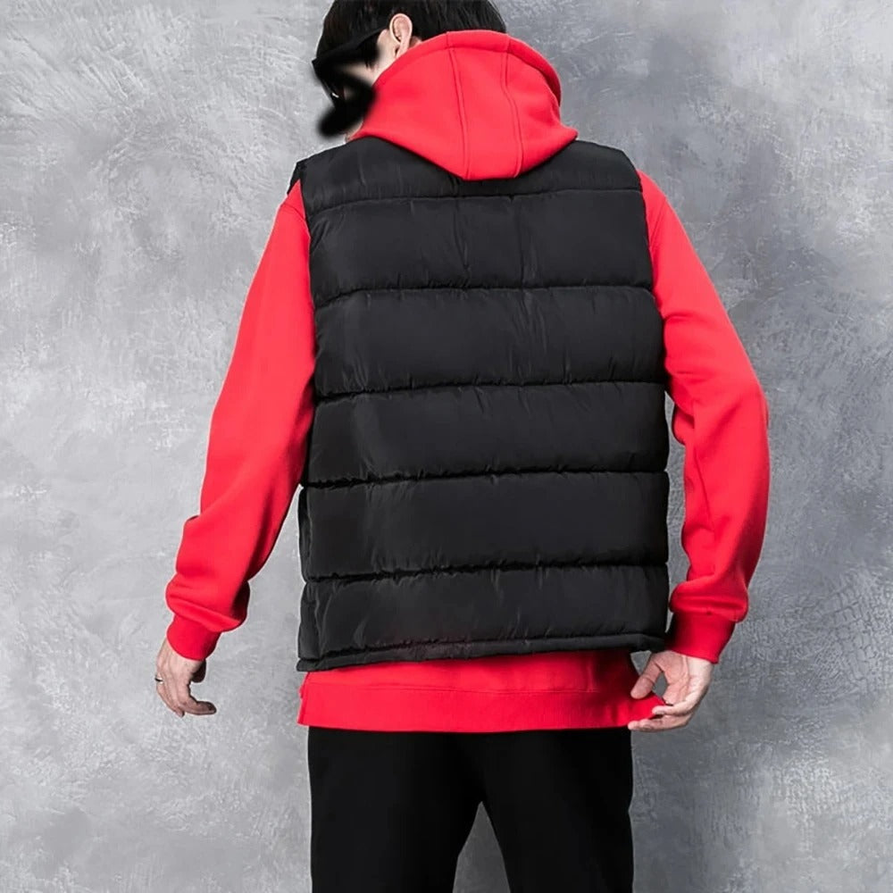 Ärmlös Bodywarmer-väst för män
