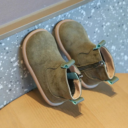 Anti-slip Stövlar i mocka-stil för barn
