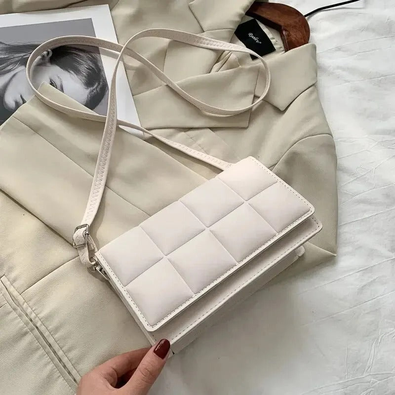 Liten crossbody-väska i Läderstil för kvinnor