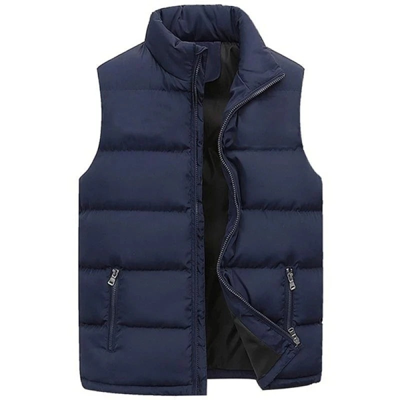 Ärmlös Bodywarmer-väst för män