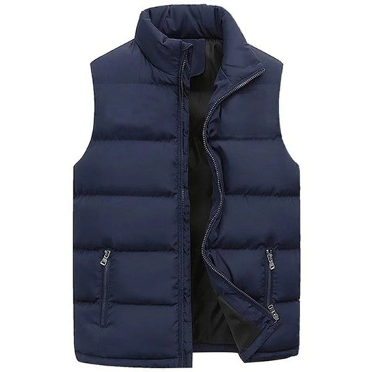 Ärmlös Bodywarmer-väst för män