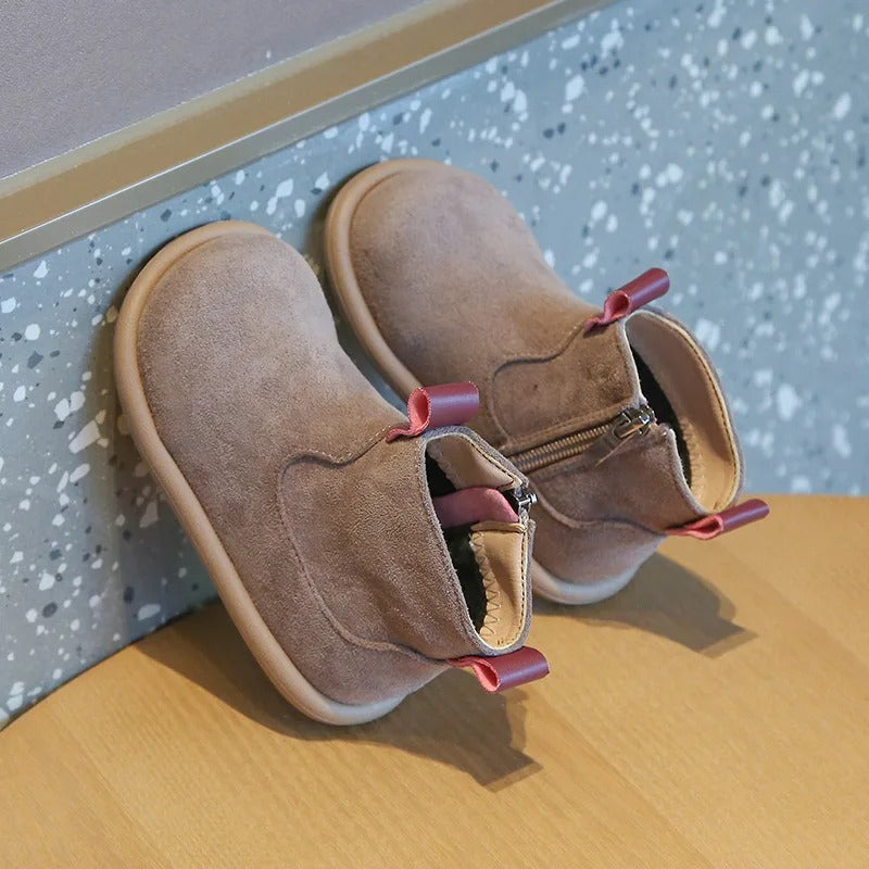 Anti-slip Stövlar i mocka-stil för barn