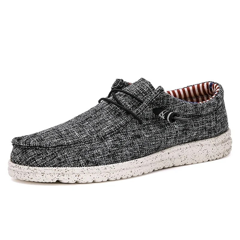 Casual Loafers med snörning för män