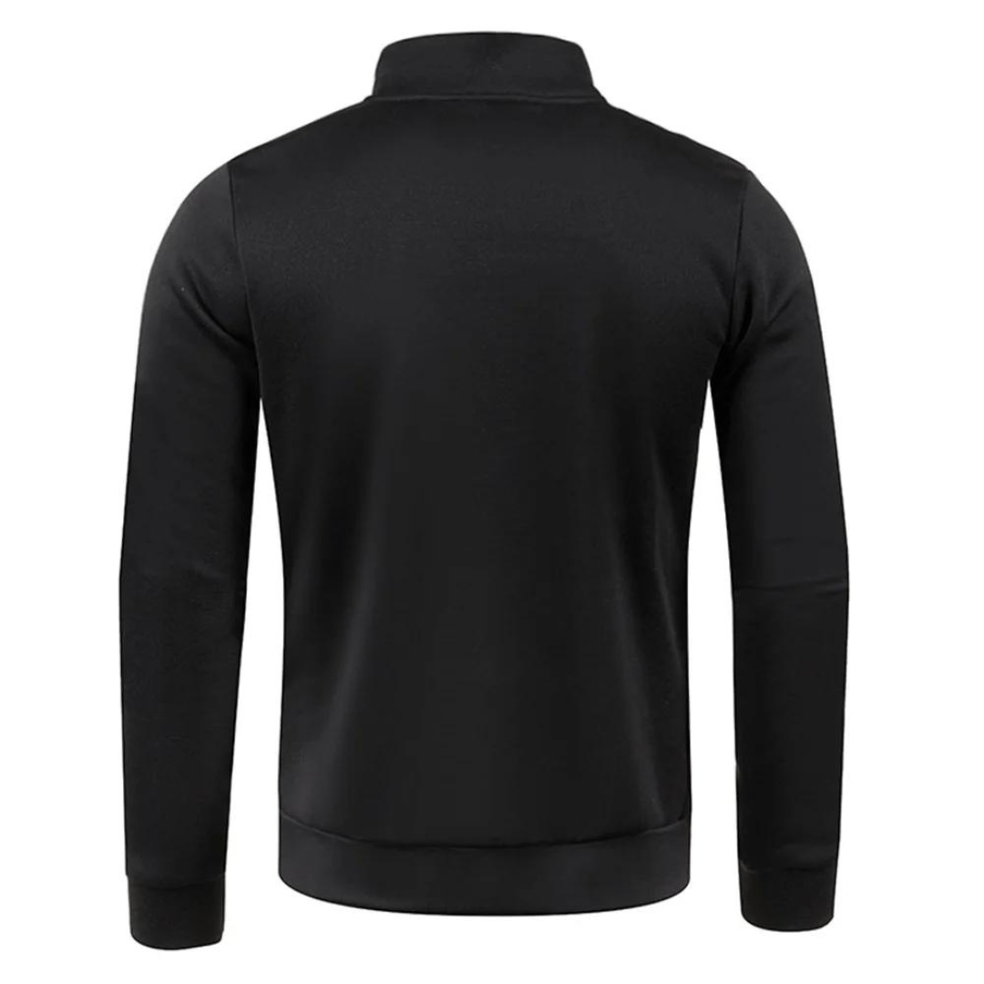 Pullover med halv dragkedja för män