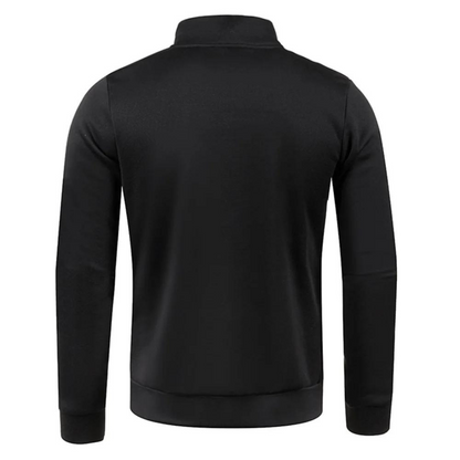 Pullover med halv dragkedja för män