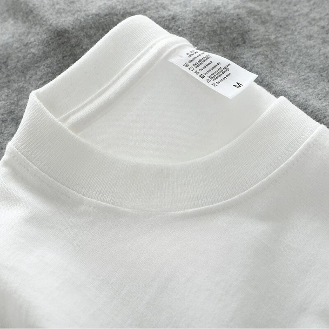 Överdimensionerad Tungvikts T-shirt för män