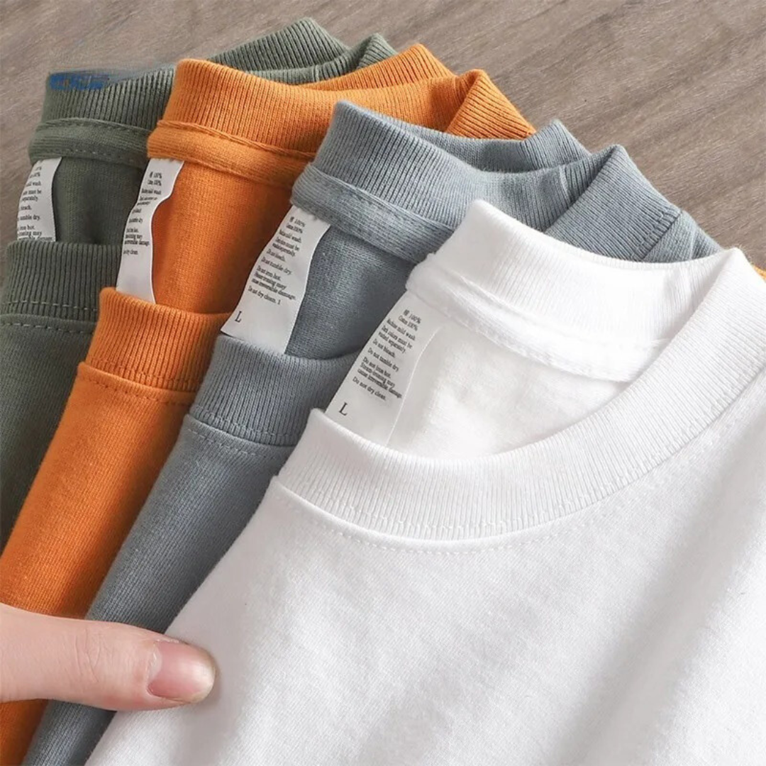 Överdimensionerad Tungvikts T-shirt för män