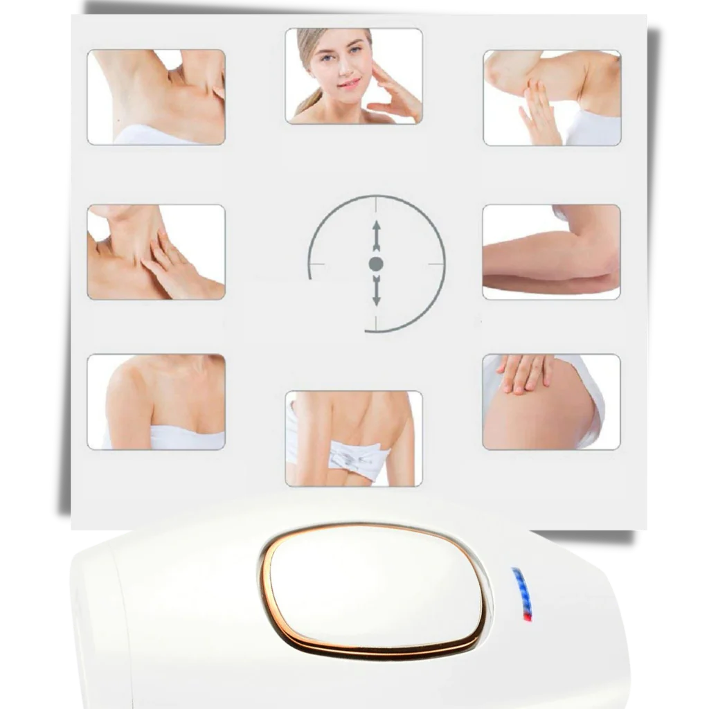 Smärtfri laser kroppsrakmaskin epilator