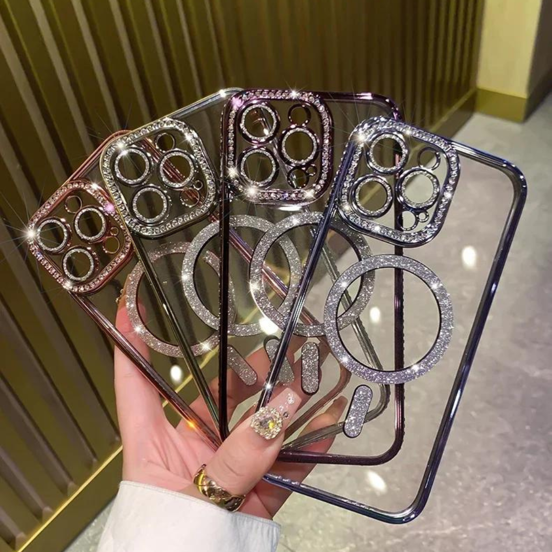Glitter Diamantstil Telefonskal