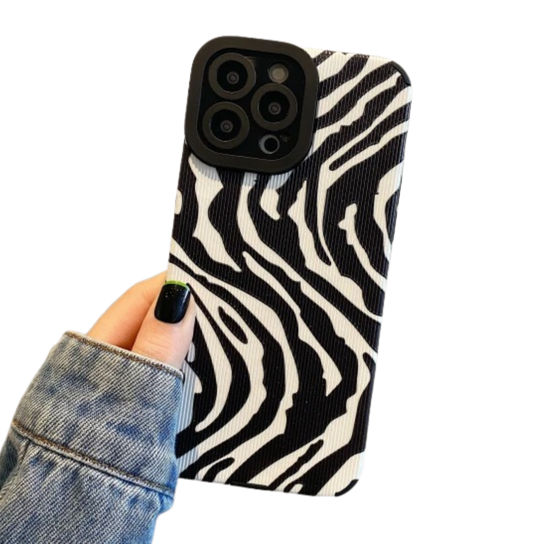 Zebramönster telefonfodral för iPhone
