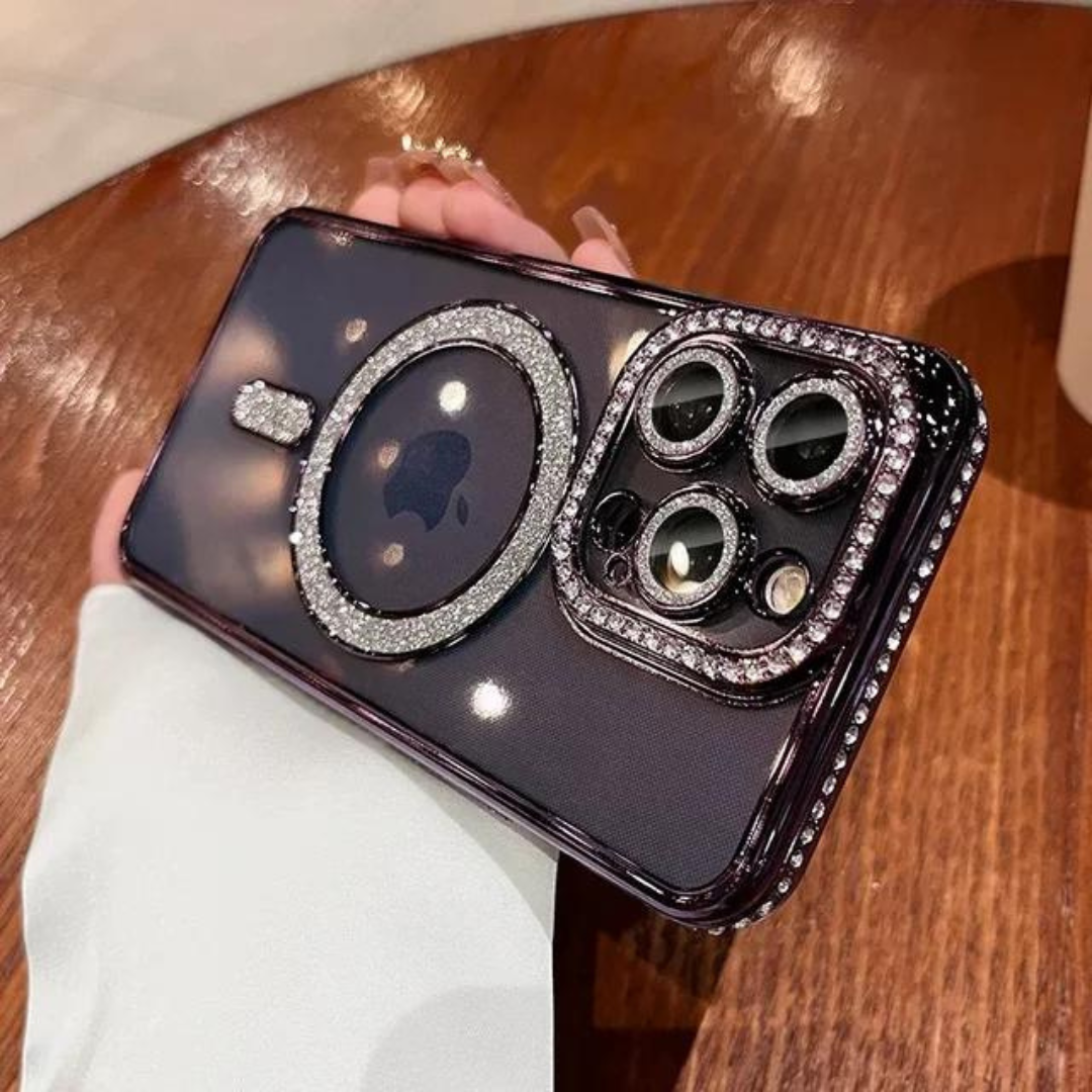 Glitter Diamantstil Telefonskal