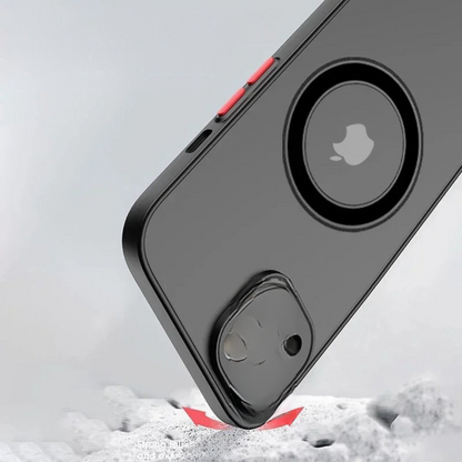 Magnetiskt Magsafe Matte fodral för iPhone