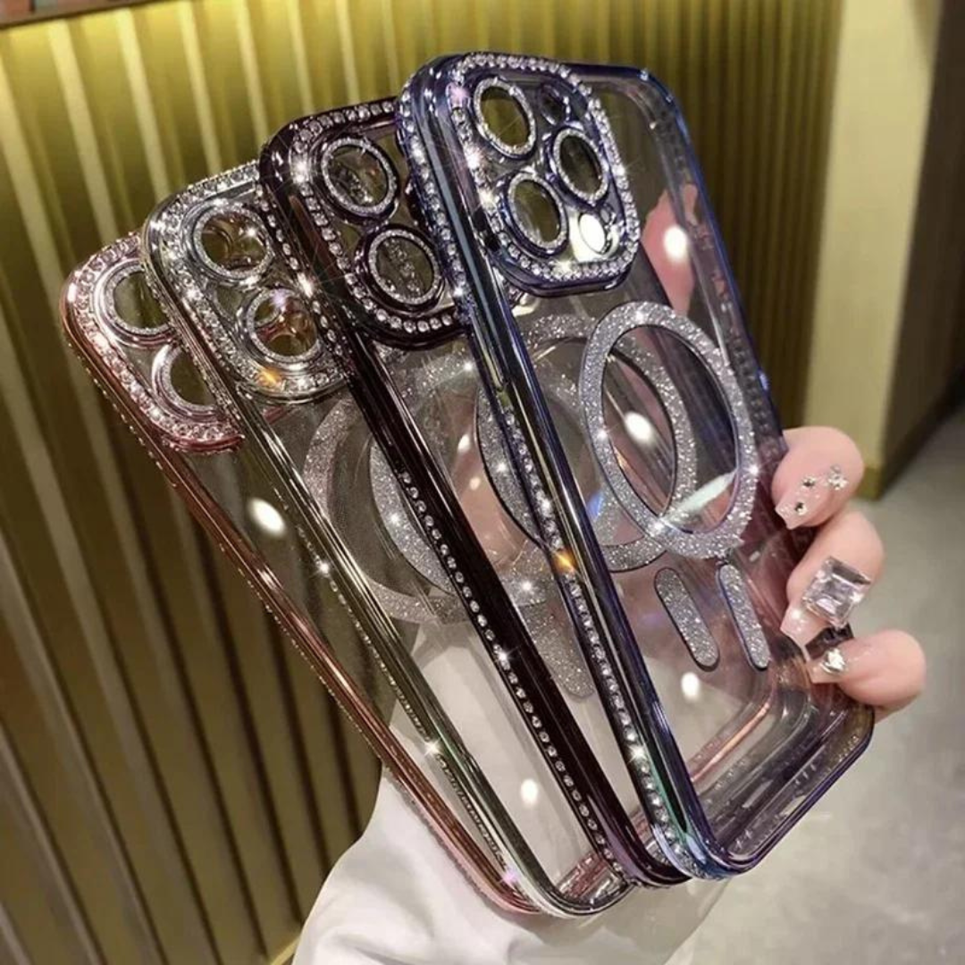 Glitter Diamantstil Telefonskal