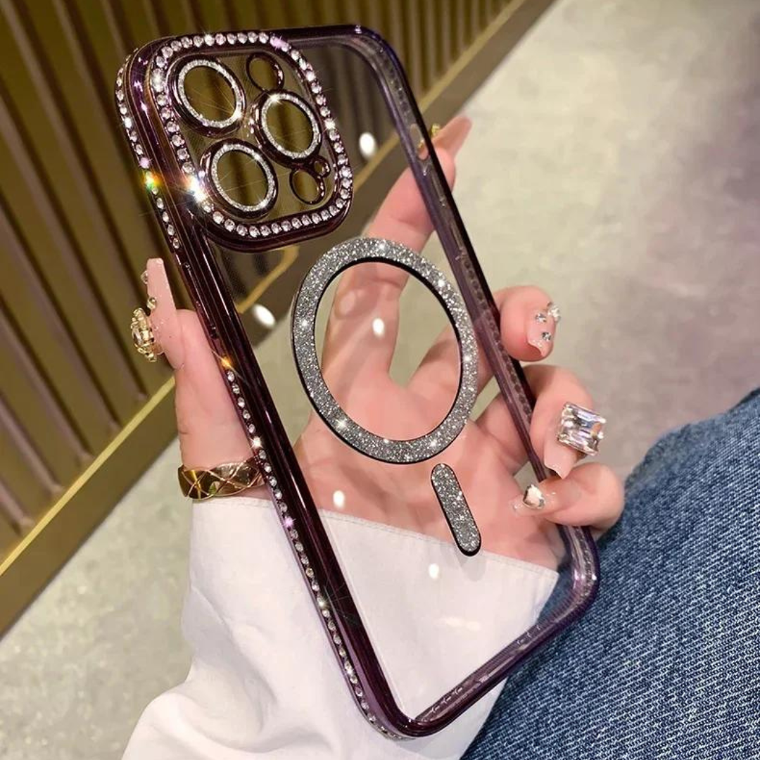 Glitter Diamantstil Telefonskal
