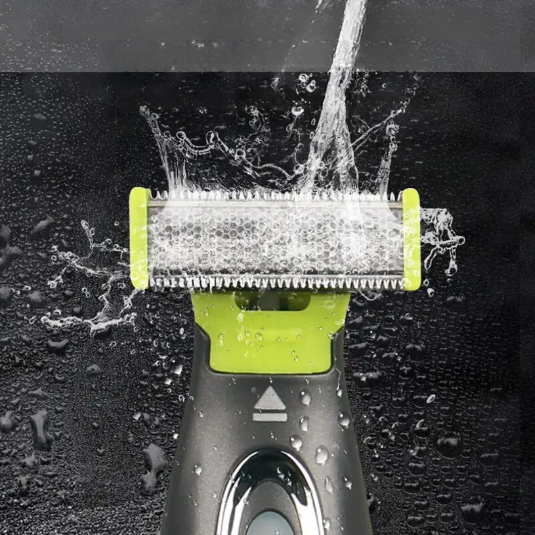 Bärbar elektrisk rakapparat för hela kroppen