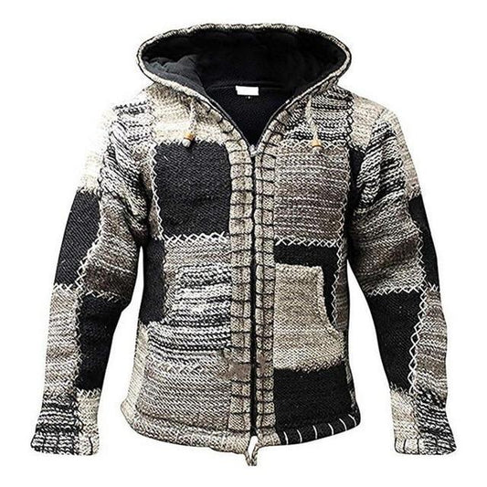 Lång Kofta Dam Lös Design Mjuk Akrylblandning-1