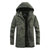 Vinterjacka Dam Modern Design Varm Polyester Lång-1