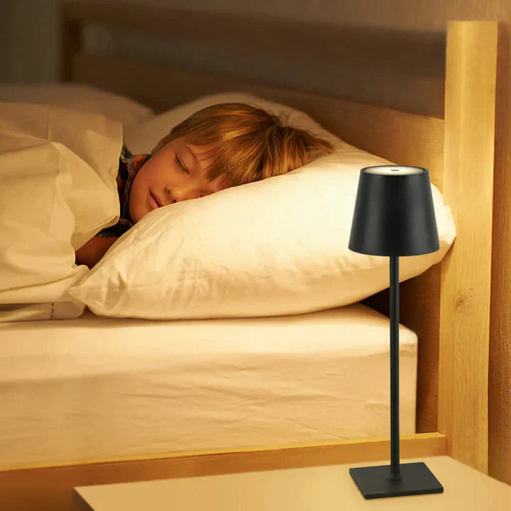 Bordslampa Batteri Trådlös Elegant Vattentålig för Inomhus och Utomhus-3