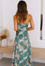 Damklänning Blommig Elegant Polyester Fina Dam Klänningar-3