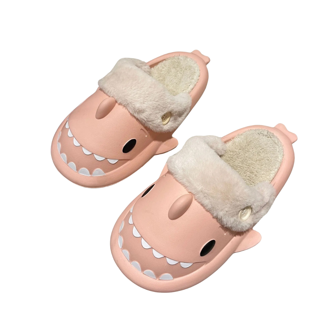 Shark Plysch Stofflor för kvinnor