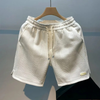 Herrshorts med dragsko i vågmönster