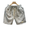 Herrshorts med dragsko i vågmönster
