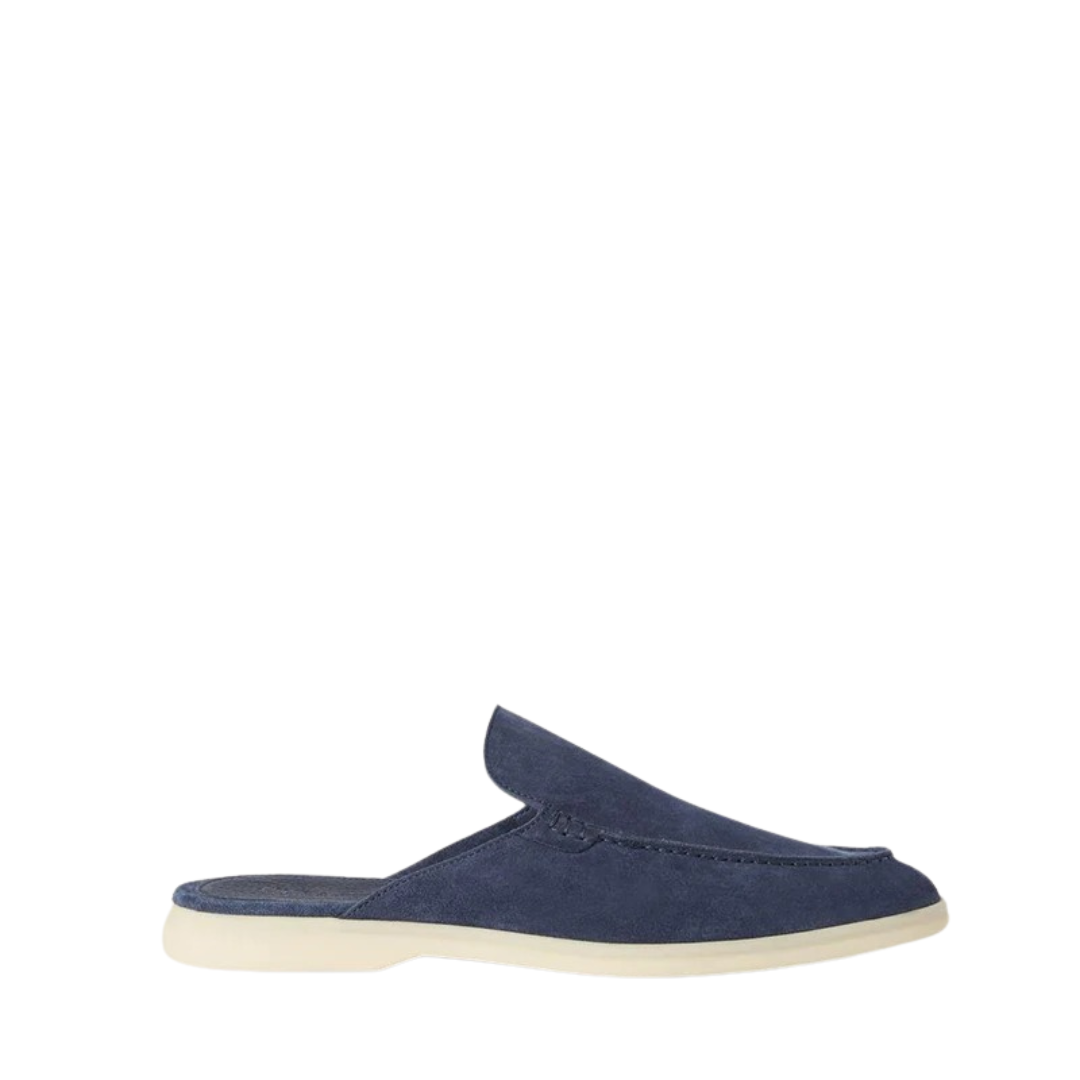 Loafer Slipper i mocka för män