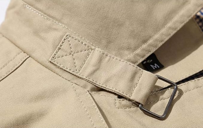 Windbreaker trenchcoat för män