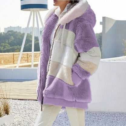 Oversized Hooded Jacket för kvinnor