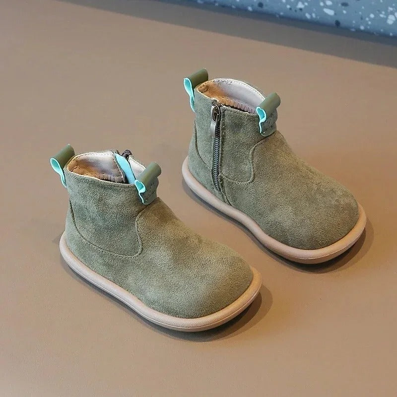Anti-slip Stövlar i mocka-stil för barn