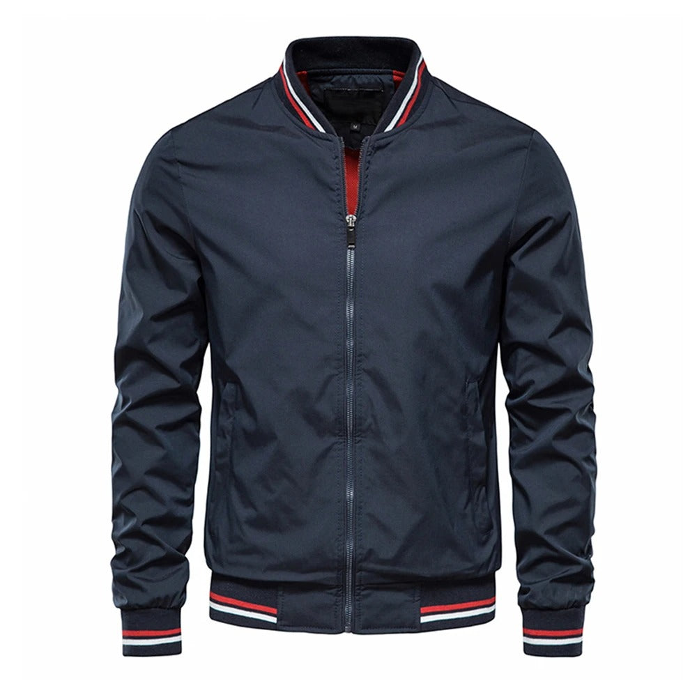 Slim Fit Bomberjacka för män