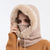 Damstickad pälsmössa Mask Set