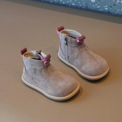 Anti-slip Stövlar i mocka-stil för barn