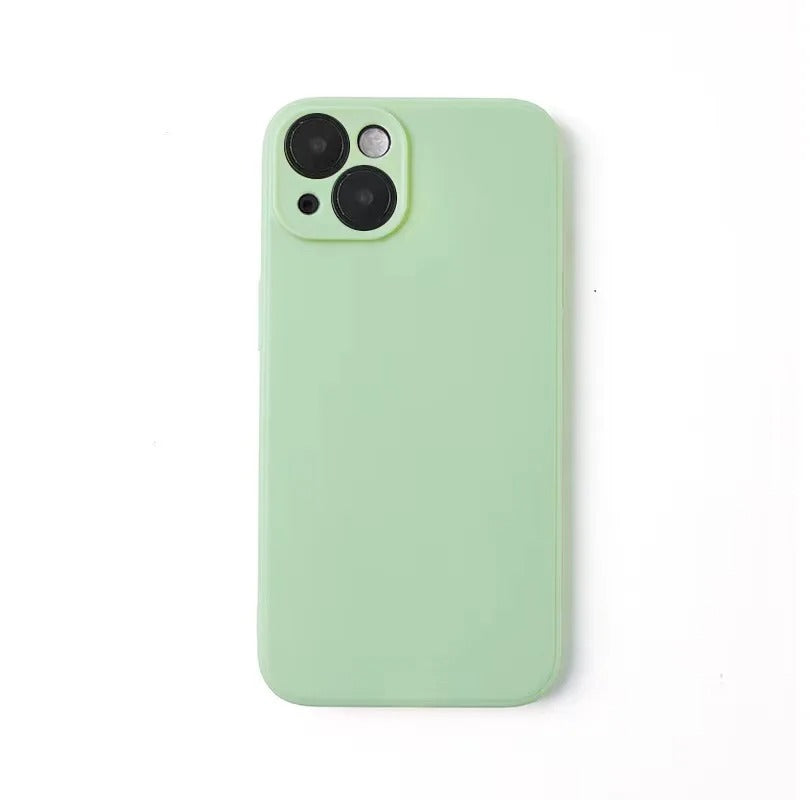 Mjukt bakstycke Silikon iphone fodral