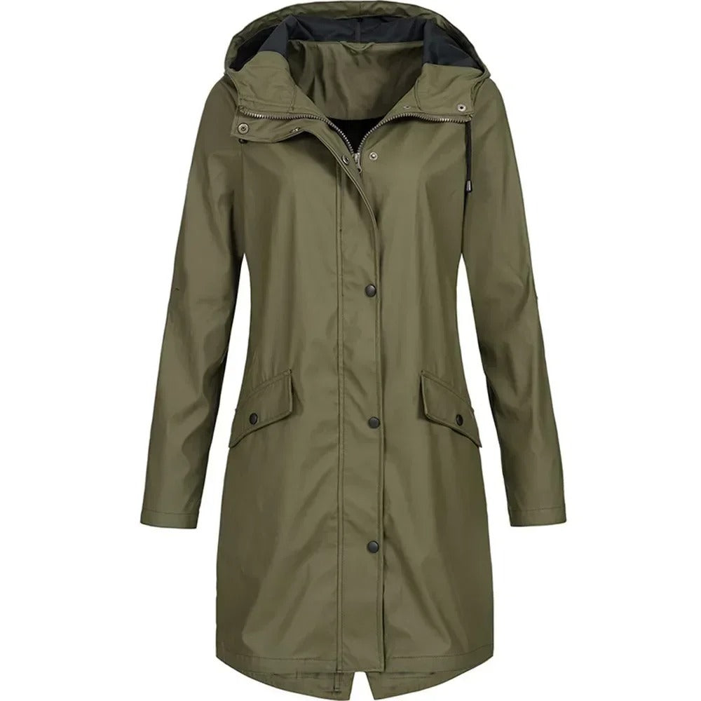 Windbreaker Trench Coat för kvinnor