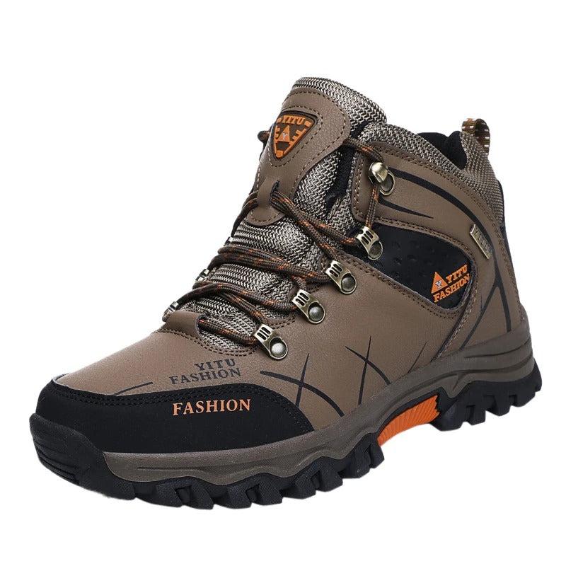 Vattentäta sneakers i Läderstil för män