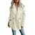 Oversized fluffig fleecejacka för kvinnor