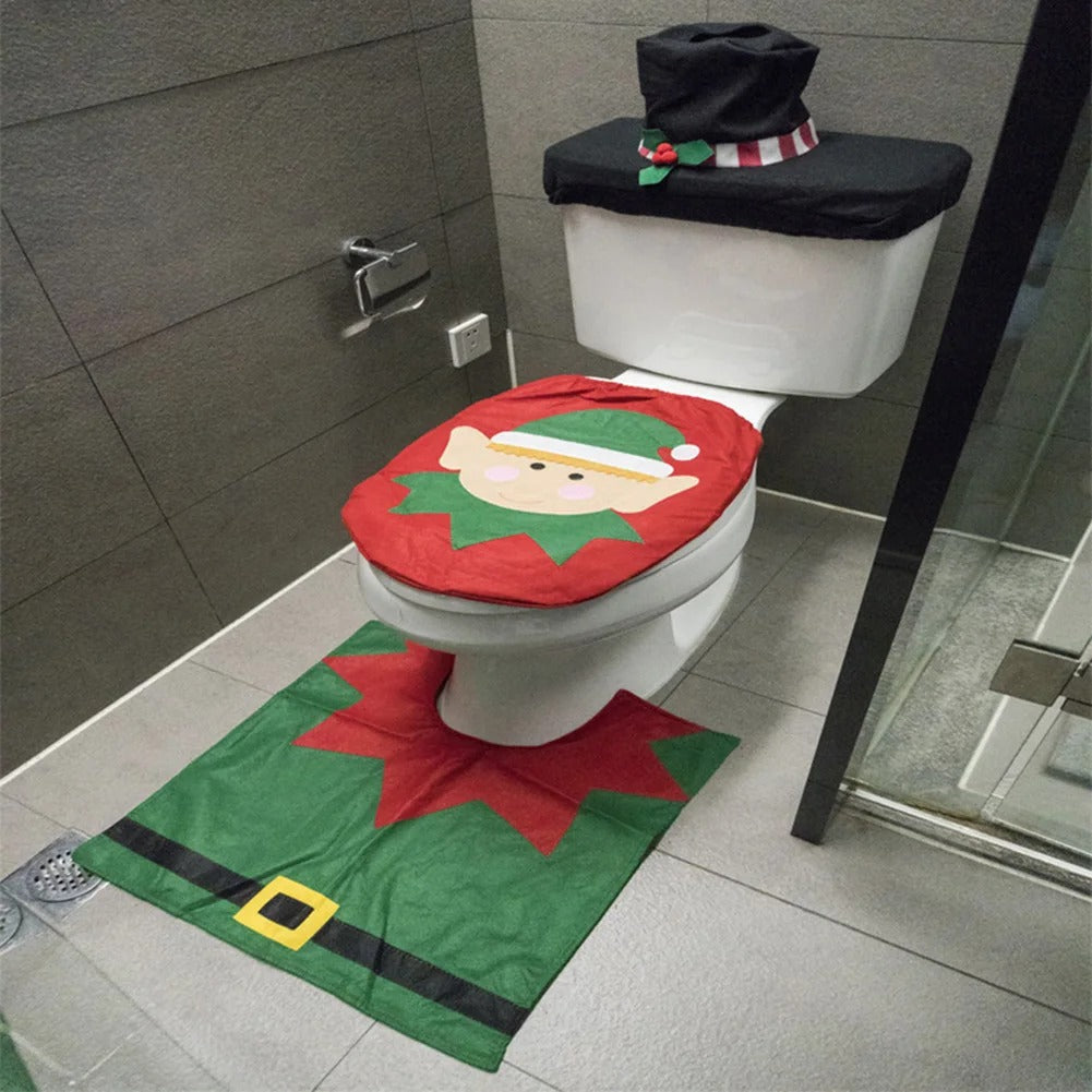 Creative Christmas Toalettstolsöverdrag