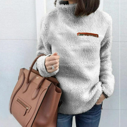 Supermjuk sköldpaddshalsad pullover
