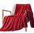 Coral Velvet Wool Blanket