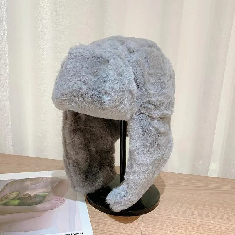 Förtjockad varm mössa för kvinnor
