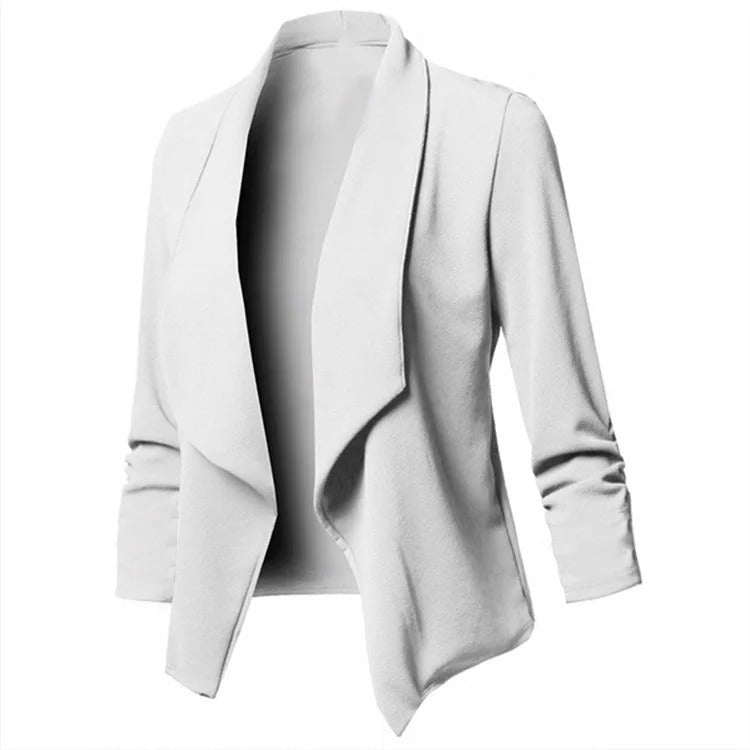 Överdimensionerad öppen blazer för kvinnor