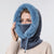 Damstickad pälsmössa Mask Set